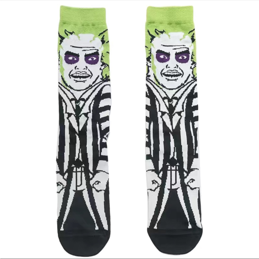 Beetlejuice Socks Men’s One Size 7-10